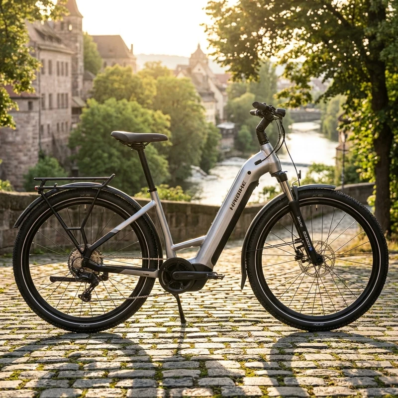 Haibike TREKKING 3 LOW i525Wh 9S CUES - Komfort E-Trekking Bike mit tiefem Einstieg - E-City Bike