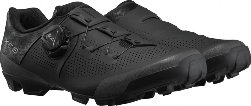 SHIMANO Fahrradschuhe XC302W Damen MTB SPD Fahrradschuhe 39 Schwarz
