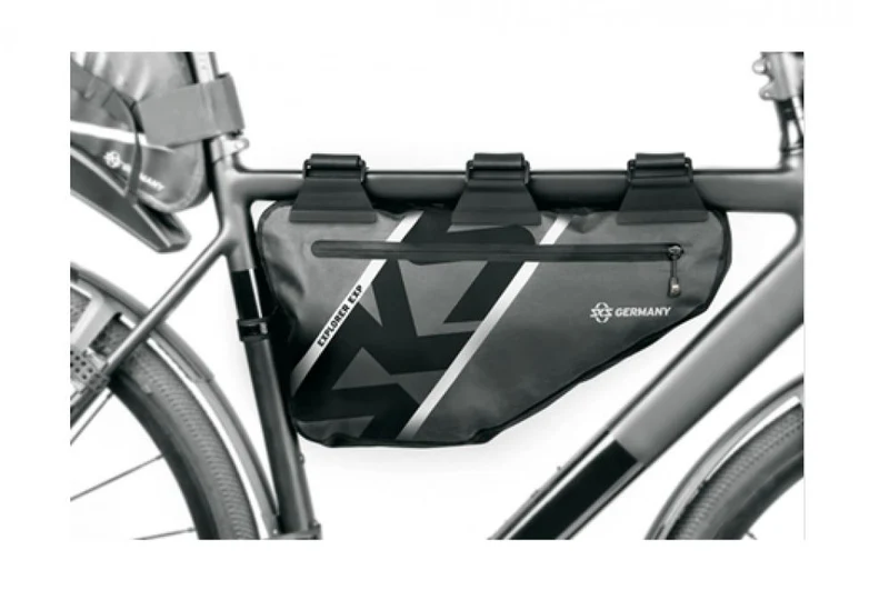 SKS Explorer EXP Rahmentasche - Wasserdichte Bikepacking Framebag für Fahrradrahmen