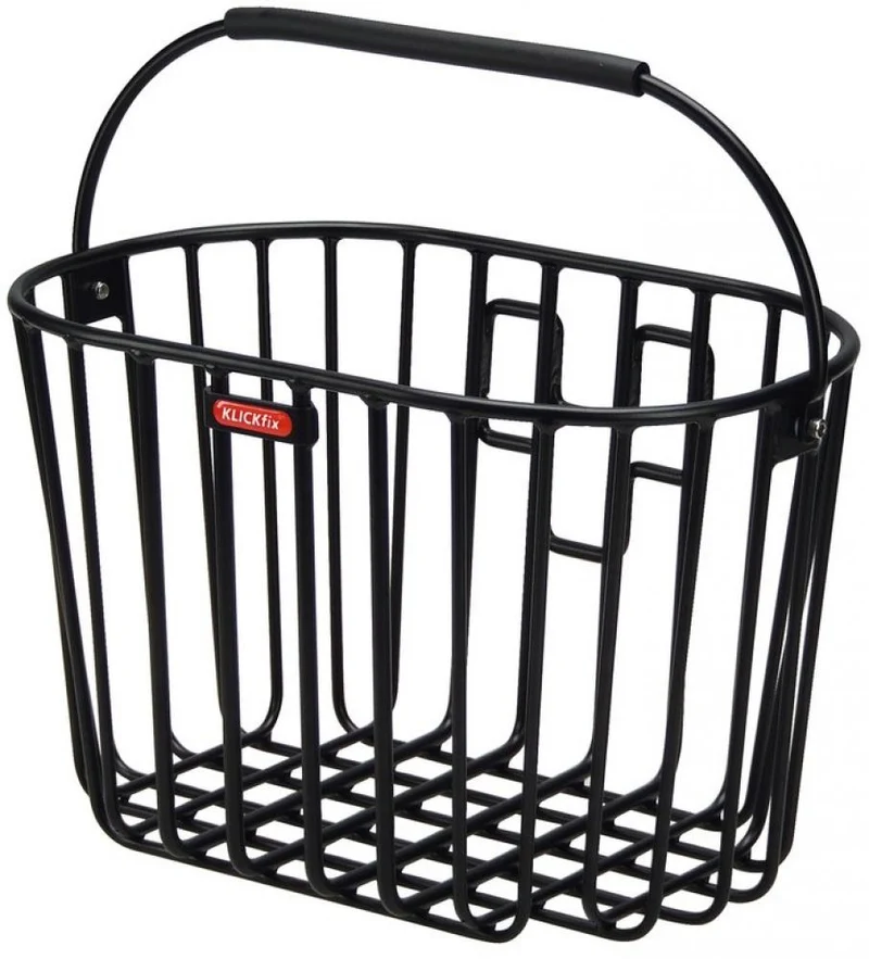 KLICKfix Lenkerkorb Alumino schwarz 26x25x40 cm
