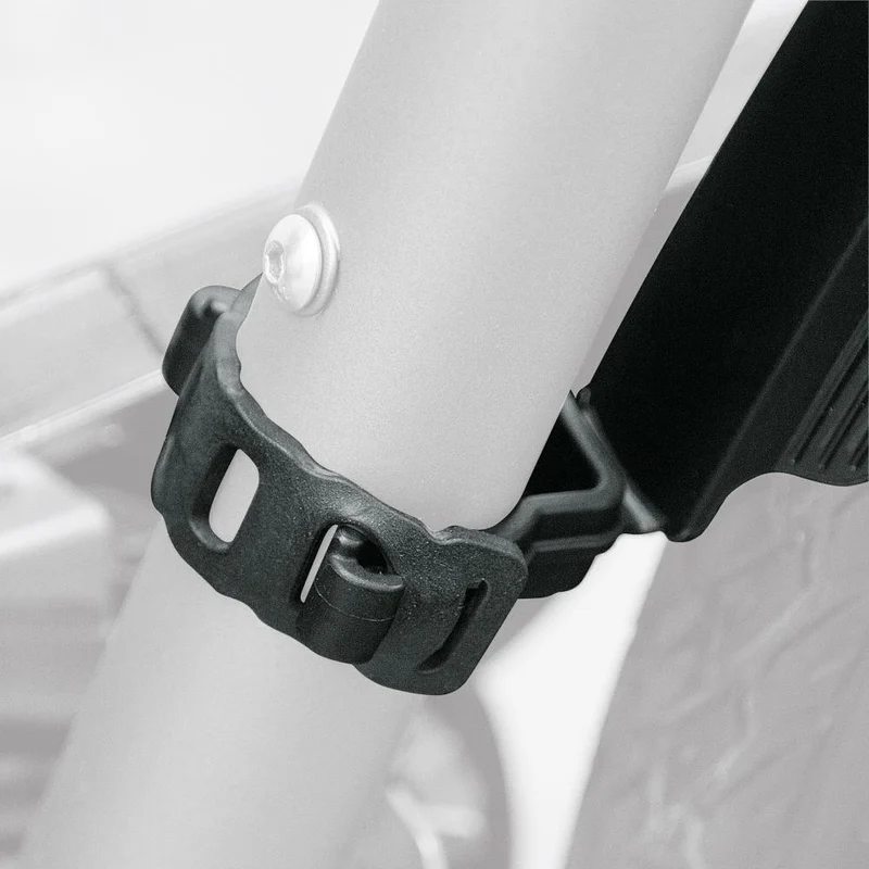 SKS Spanngurt Velo schwarz  Robuster Fahrradgepäckgurt für sicheren Halt, elastisch und widerstandsfähig, ideal für Bikepacking, Touren und Alltag, einfache Handhabung