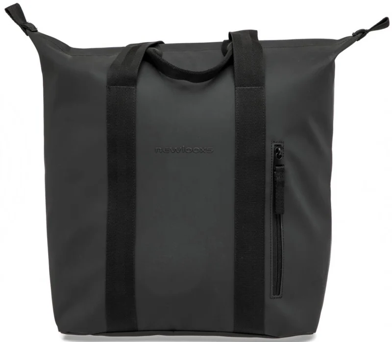 New Looxs Odense Kota Black 18L Black - stylische Fahrrad Einkaufstasche für Alltag und City