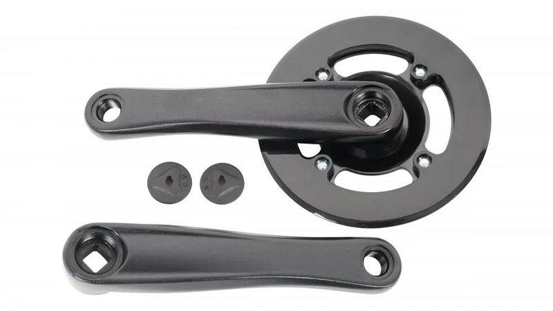 KIDS Kurbelarm CRK KIDS - 152MM L+R ARMS ALLOY SQUARE-TAPER 30T RIVETED RING 1X9-SPD W/ BASH GUARD (NO BB) - Kettenblatt