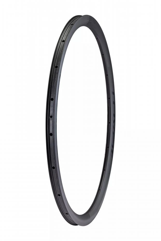 ALPINIST RIM MY22 ALPINIST CLX II - 700C FRONT CARBON 21H DISC 21MM INTERNAL (TUBELESS VERSION) (CR2070) - SATIN CARBON W/ BLACK DCL - Felge