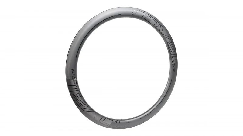 Roval CLX 50 Disc Carbon Felge 700C Hinten 24H 20.7mm - Satin Carbon/Gloss Black - Rim
