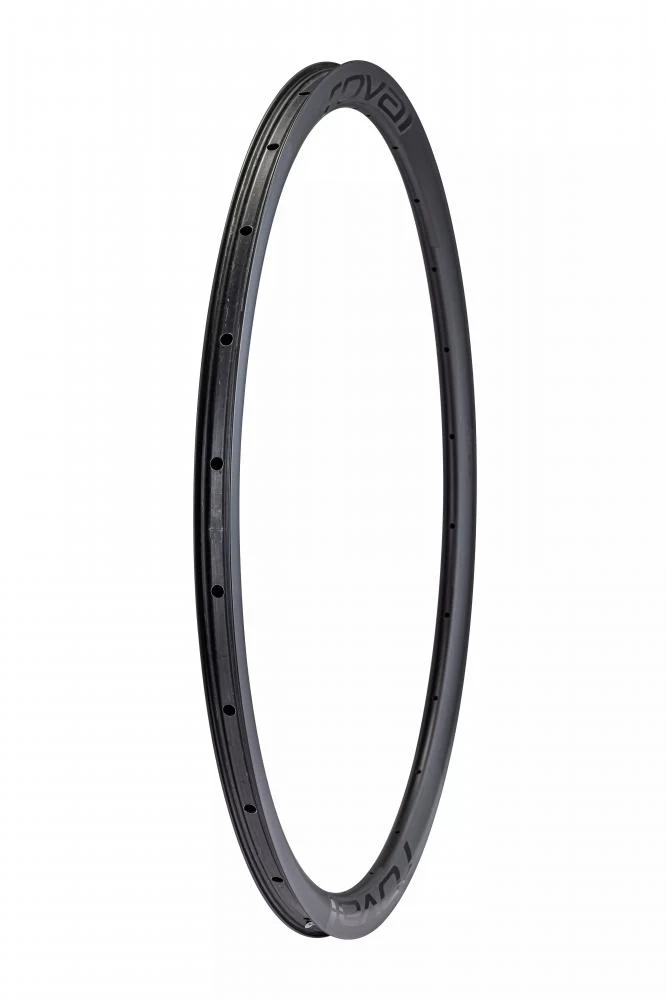 ALPINIST RIM MY22 ALPINIST CLX II - Felge - 700C REAR CARBON 24H DISC 21MM INTERNAL (TUBELESS VERSION) (CR2071) - SATIN CARBON W/ BLACK DCL