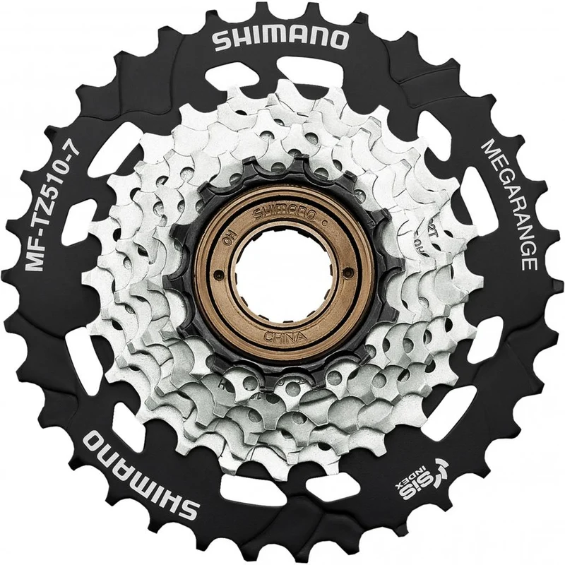 SHIMANO Schraubkranz TZ510 7-fach 14-34 Zähne, 34 Zähne