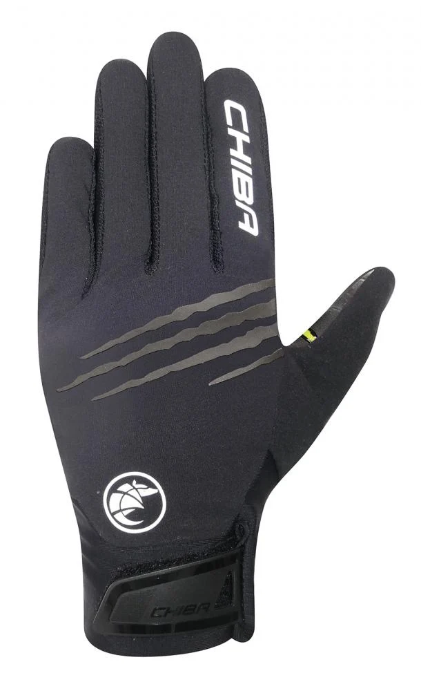 CHIBA Downhill Youth - Radhandschuhe S/M schwarz/schwarz
