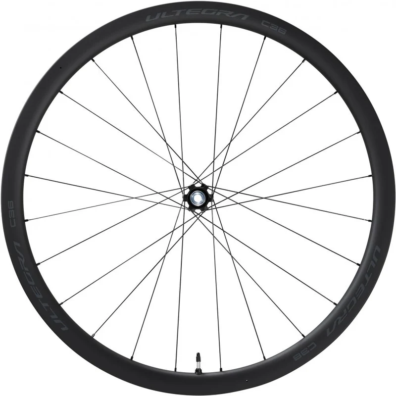 SHIMANO Vorderrad ULTEGRA WH-R8170 C36 TL Laufrad - Rennrad Vorderrad 28" 24 Loch Center-Lock 100x12 mm