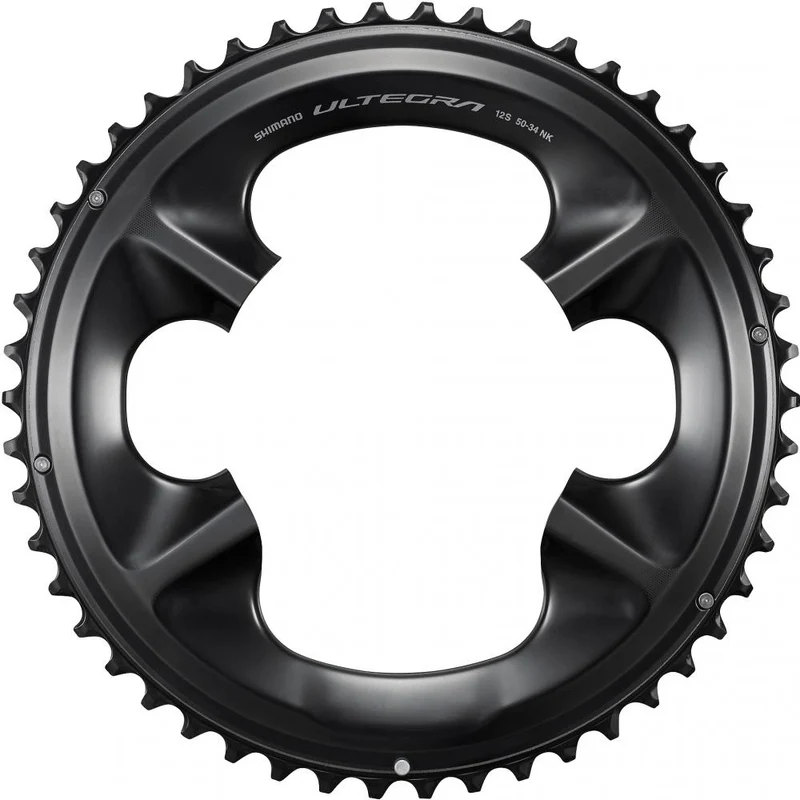SHIMANO Kettenblatt ULTEGRA FC-R8100 50 Zähne - präziser Antrieb für Rennrad-Performance