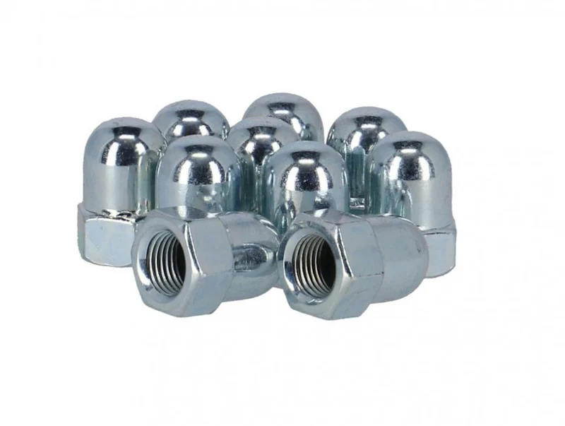 Import Hutmutter HR 3/8 Zoll Btl.10 St.,für Shimano -Getriebenaben 1Gg.
