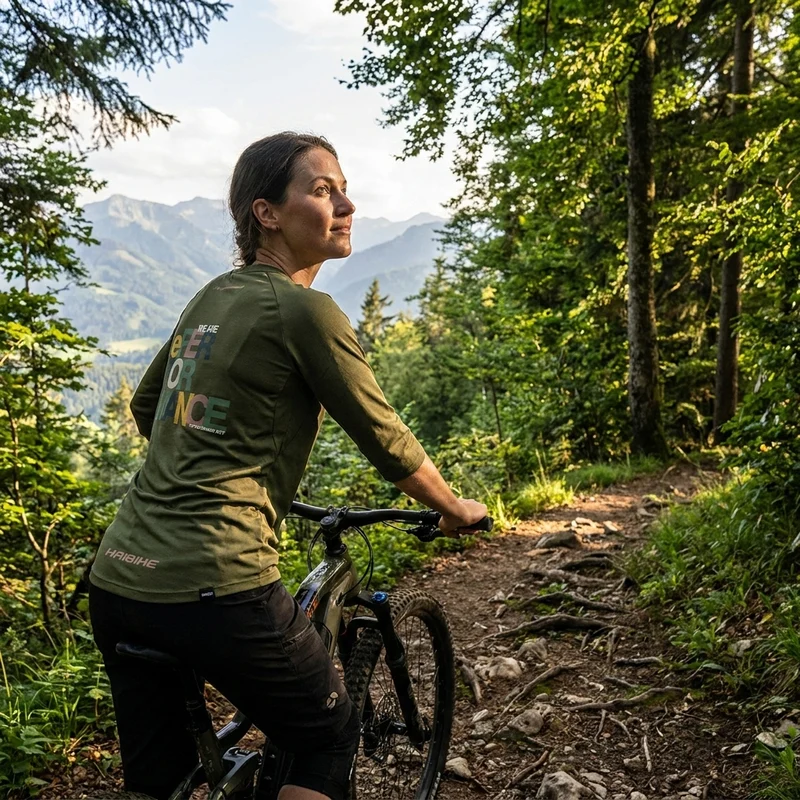 Haibike Freeride T-Shirt Hochgern moos by Maloja women Größe XS