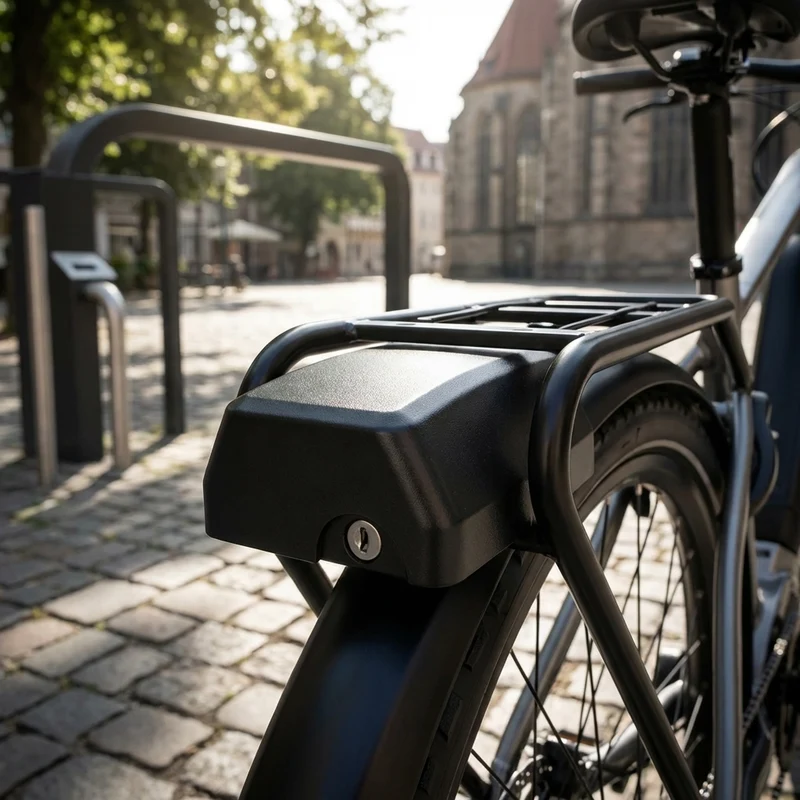 Yamaha Schlossgehäuse GTA für Gepäckträgerakku 2016