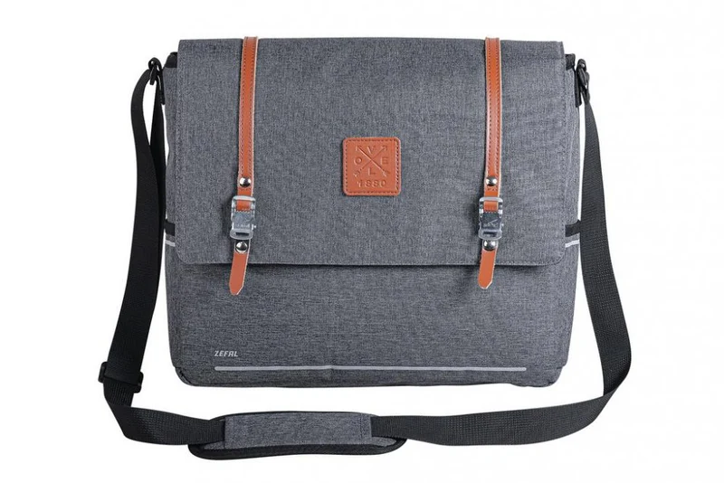 Zefal Gepäckträgertasche Urban Messenger grau 35x30x13cm 11l