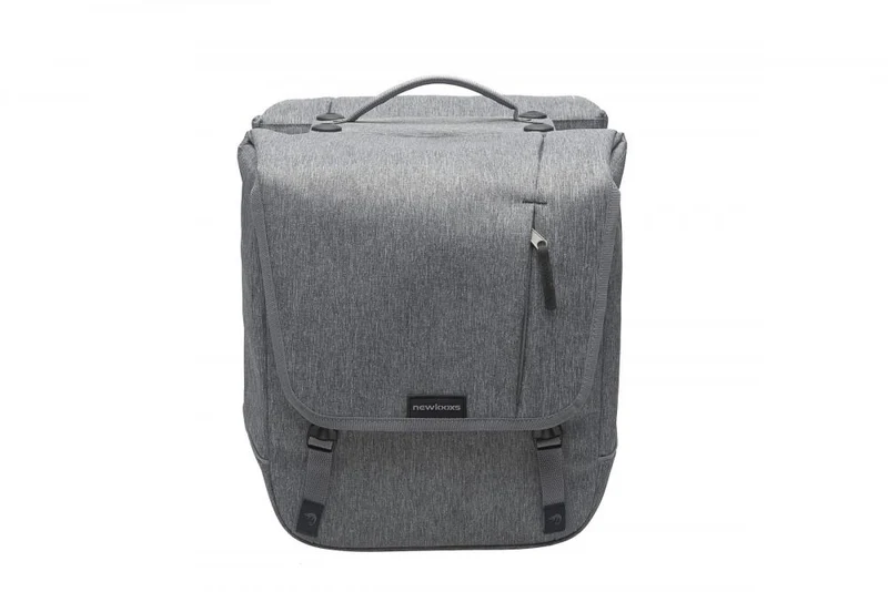 New Looxs Doppeltasche Nova Double Racktime grey 35x35x15 cm 32l