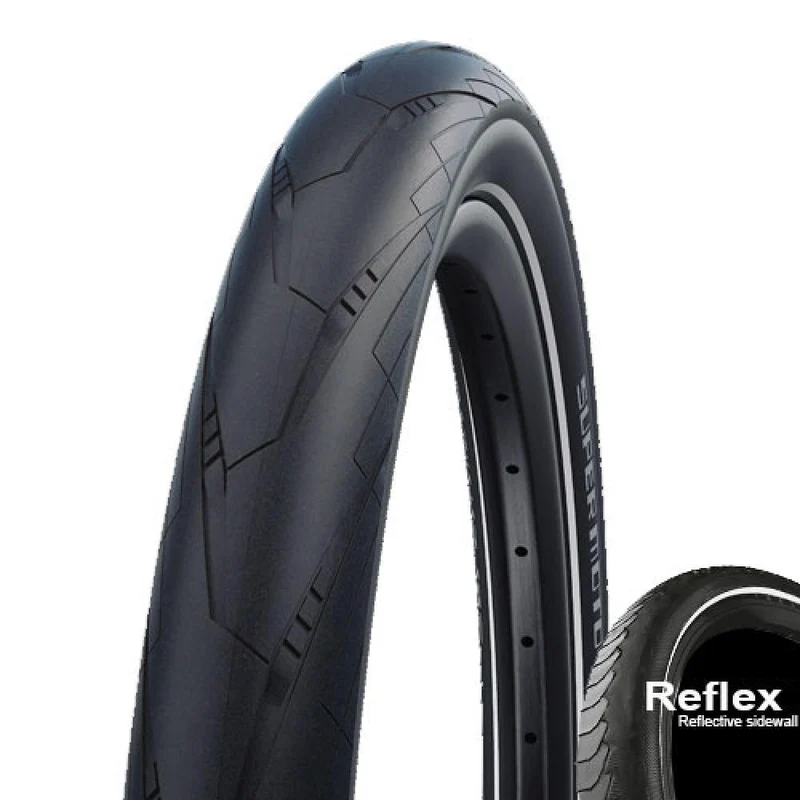 Schwalbe Drahtreifen SUPER MOTO Performance Line 20x2,4 Zoll (62-406) Schwarz - maximaler Grip und Fahrspaß