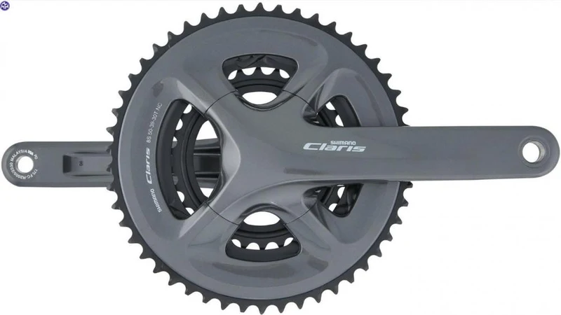 SHIMANO Kurbelgarnitur CLARIS FC-R2030 - 8-fach, 175 mm, 50-39, 30 Zähne