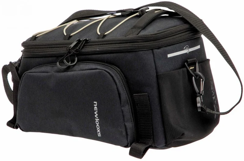 New Looxs Radtasche Sports Trunkbag Straps 29L Black - vielseitiger Stauraum für Gepäckträger