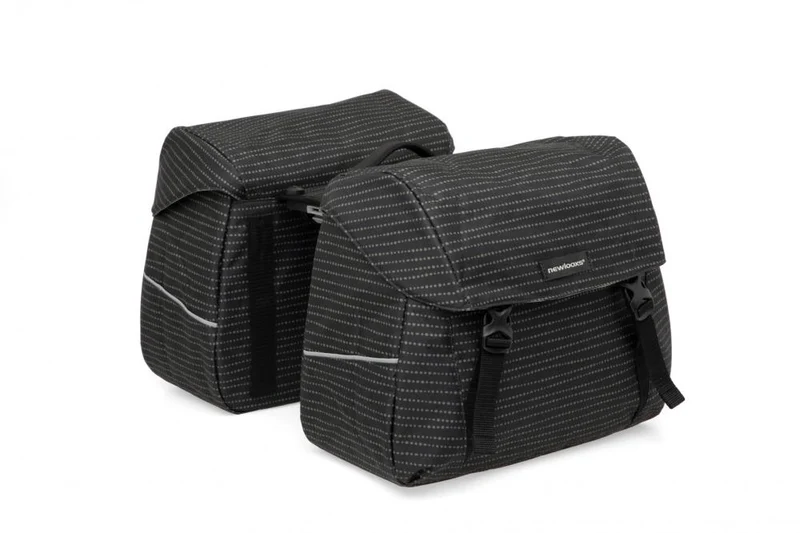 New Looxs Radtasche Joli Double Nomi MIK 2x20L Black - großzügige, wasserdichte Doppelpacktasche
