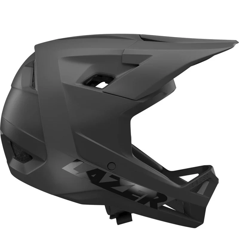 LAZER Helm Chase KinetiCore Matte Black L 58-60 cm - Fullface-Schutz für Downhill & Enduro