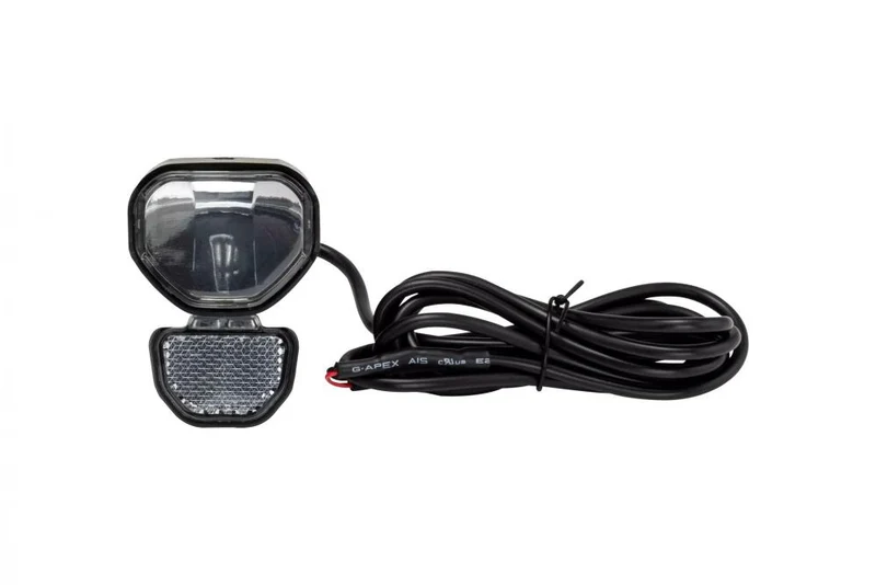 LEZYNE E500 StVZO Frontlicht - 500 Lumen E-Bike Scheinwerfer für Brose Motoren mit 1600mm Kabel - LED FRONT BIKE LIGHT