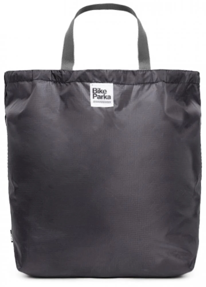 BikeParka Falttasche TOTE Black One Size Black - robuste faltbare Einkaufstasche