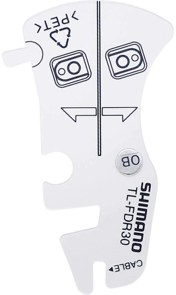 SHIMANO TL-FDR30 Kabeeinstelllehre - Präzisions-Prüfwerkzeug für Schaltzüge, 4 g