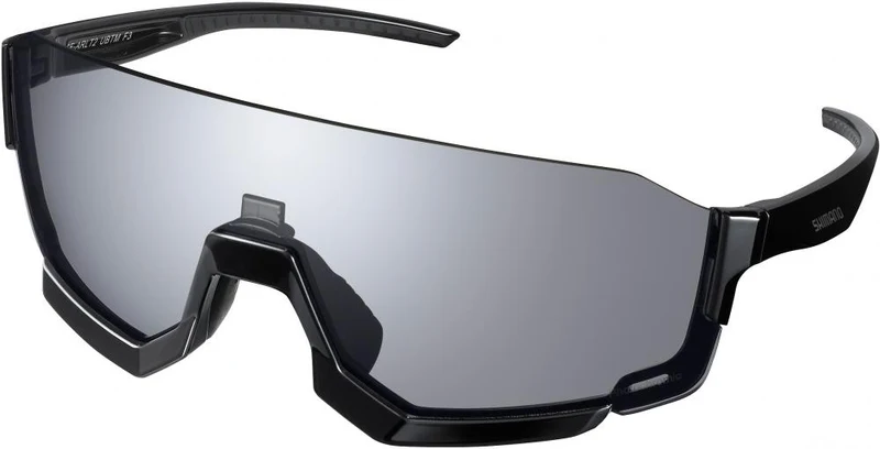 SHIMANO AEROLITE 2 RIDESCAPE PH BLACK Einheitsgröße BLACK - leichte Performance-Radsportbrille