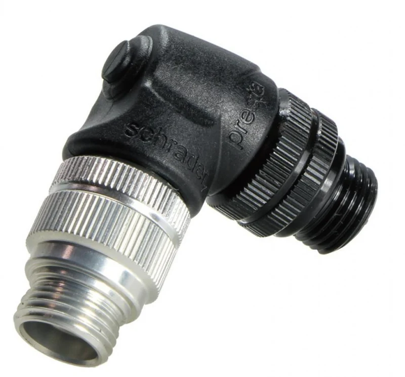 Airbone Ventil Adapter ZT-A12 für alle Ventile 90Grad Winkel AV/SV/DV