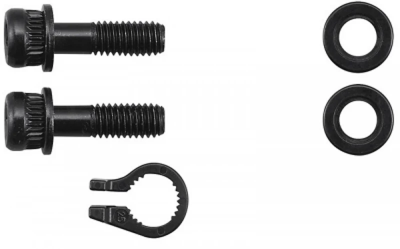 SHIMANO Scheibenbremsadapter PM/PM 203mm vorne & hinten - Bremsadapter für Postmount Scheibenbremsen