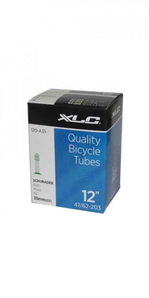 XLC Fahrradschlauch 12 1/2x2 1/4 AV 35mm  47/62-203 Kinderfahrrad Laufrad