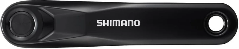 SHIMANO Kurbelarm SHIMANO E-BIKE SYSTEMS FC-E5010 170mm Schwarz - stabiler E-Bike Antrieb