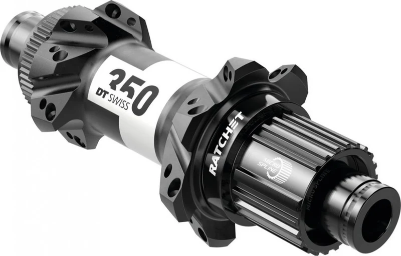 DT Swiss Nabe MTB HR 350 Straightpull 28 Loch Schwarz - zuverlässige Boost Hinterradnabe