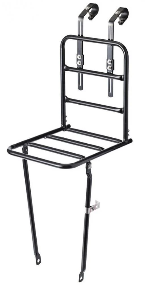 Basil Carrier L - Vorderrad-Gepäckträger schwarz für Fahrrad Modell 50097