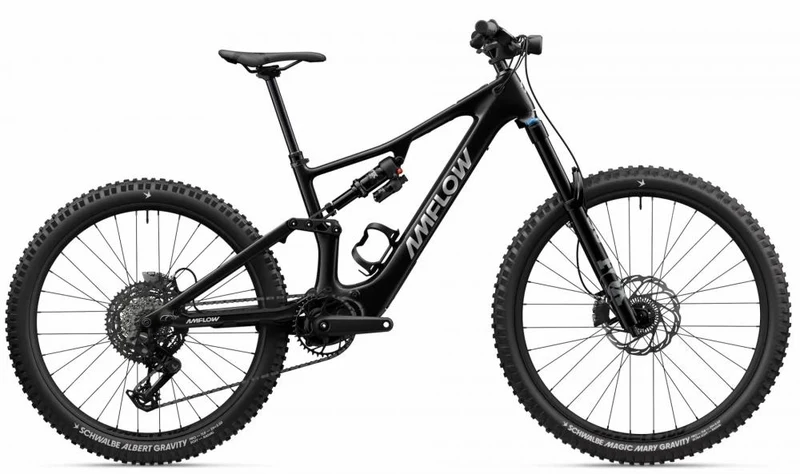 Amflow PX Carbon E-MTB 700 Wh Größe M - Phantom Black