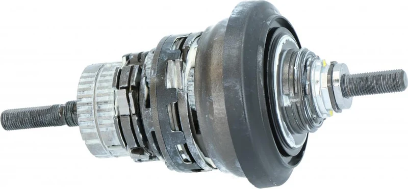 SHIMANO Getriebeeinheit für SG-C3001-7C 175,5 mm Achslänge Schwarz inkl. Bremsarm - 3001-7, 175,, 5 mm, Schwarz