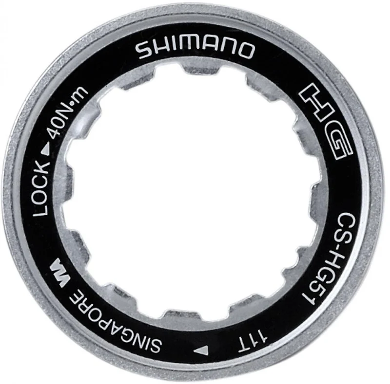 SHIMANO Verschlussring CS-HG51 - Lockring für Shimano HG-Kassetten, ca. 14 g