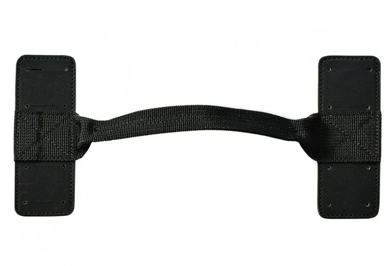 Basil Additional Handle Tragegriff schwarz 26x12cm - Ergonomischer Transportgriff für Fahrradkörbe - Zubehör