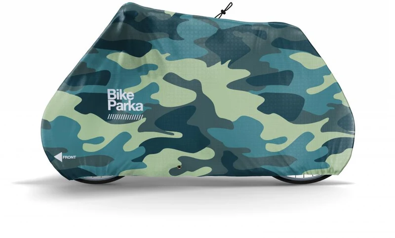BikeParka Fahrradabdeckung STASH Camo Camo - wetterfester Rundumschutz