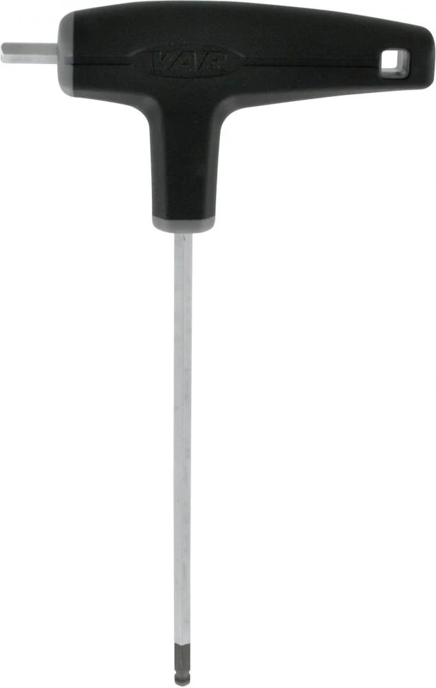 VAR Innensechskantschlüssel CL-18100 5 mm - ergonomischer T-Griff für präzises Arbeiten