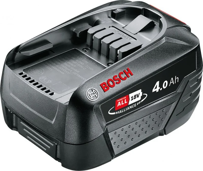 Bosch PowerTools Akkupack PBA 18V 4.0Ah W-C - leistungsstarker Ersatzakku für 18V-System