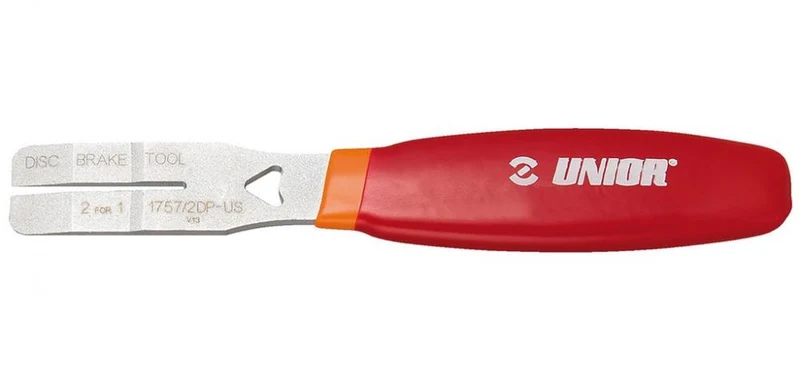 Unior Scheiben-Brems-Werkzeug 2 in 1 rot, 1757/2DP-US