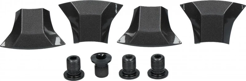 SHIMANO Kettenblattschrauben + Muttern - Satz Schrauben für Kettenblattbefestigung, ca. 23 g