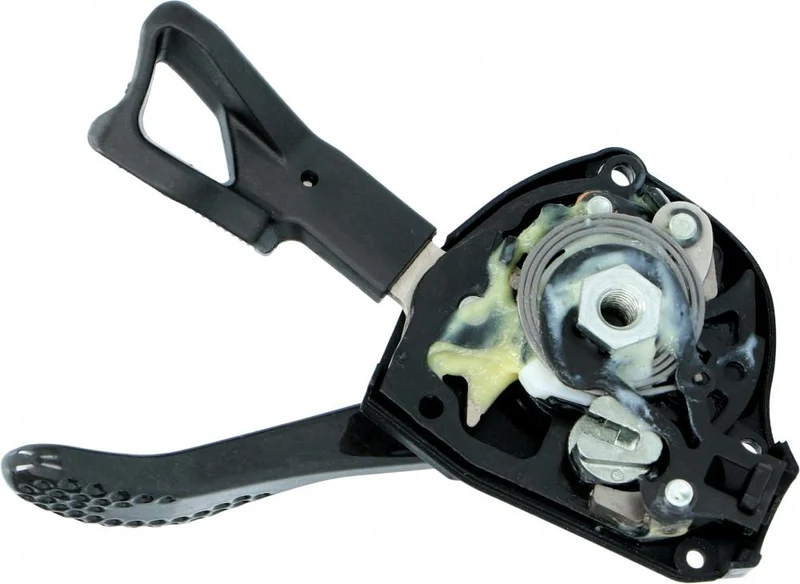 SHIMANO Schalthebel Links SL-M9001 ohne Halter - 11-fach MTB, präzise Indexschaltung, ca. 154 g