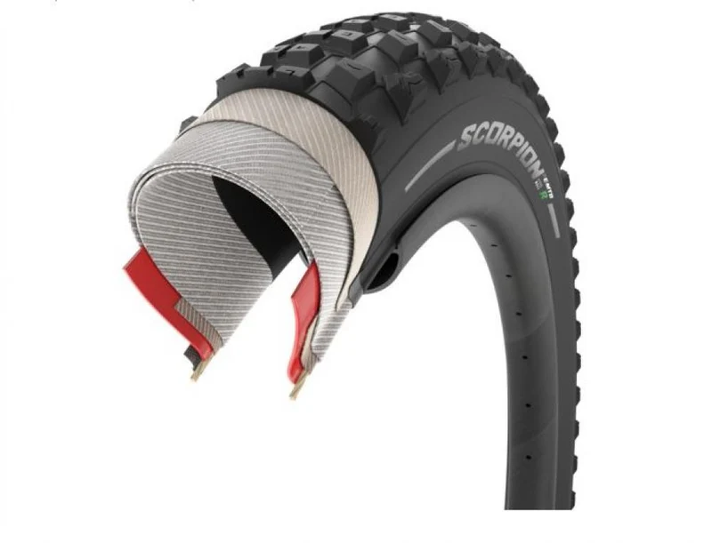 Pirelli Scorpion E-MTB R falt 27,5x2,6 (65-584) schwarz - Grip & Pannenschutz für E-MTB