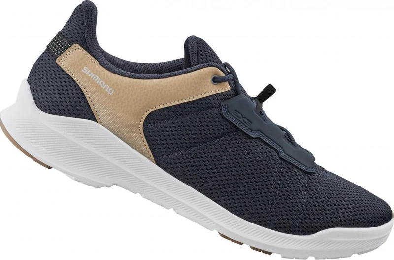 SHIMANO Fahrradschuhe EX300 Herren/Damen Touring SPD Größe 45, Blau
