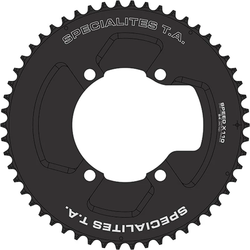TA Kettenblatt Speed 2 X110 54Z schwarz außen 10/11-f