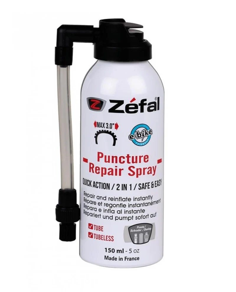 Zéfal Pannenspray 150 ml - schnelle Reifenreparatur ohne Ausbau