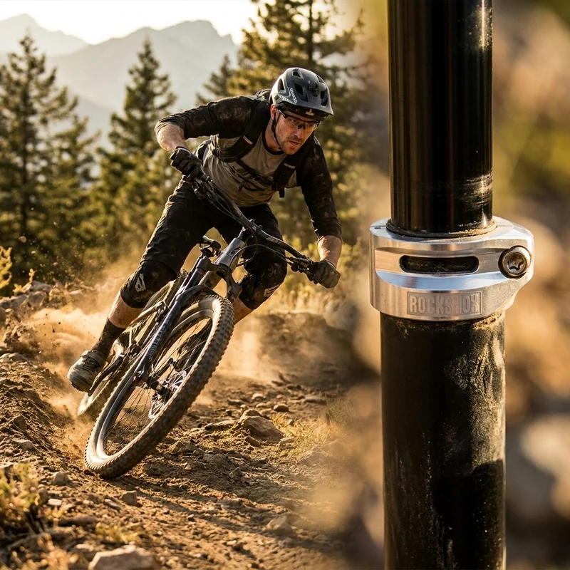 RockShox Reverb Enduro Collar - Enduro Height Collar, silber