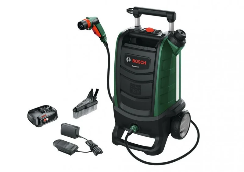 Bosch Akku-Outdoor Cleaner Fontus II 18V 2,5Ah 15L - mobiler Reiniger für unterwegs